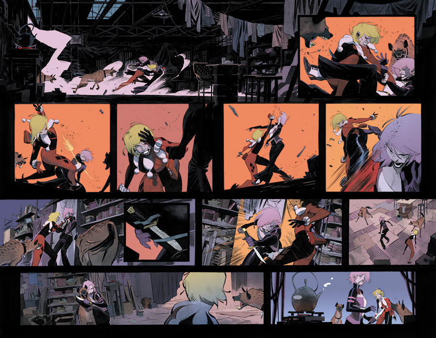 Batman: White Knight pone a prueba el corazón y la mente de Harley Quinn