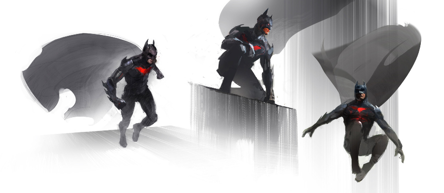 Así lucía la armadura de Damian Wayne en la secuela cancelada de Batman: Arkham Knight
