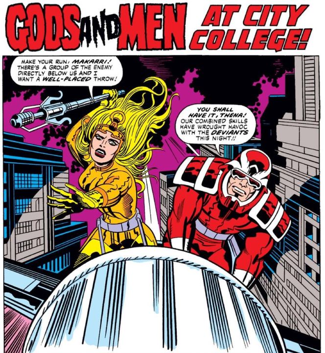 La huella de Jack Kirby en las páginas de Eternals