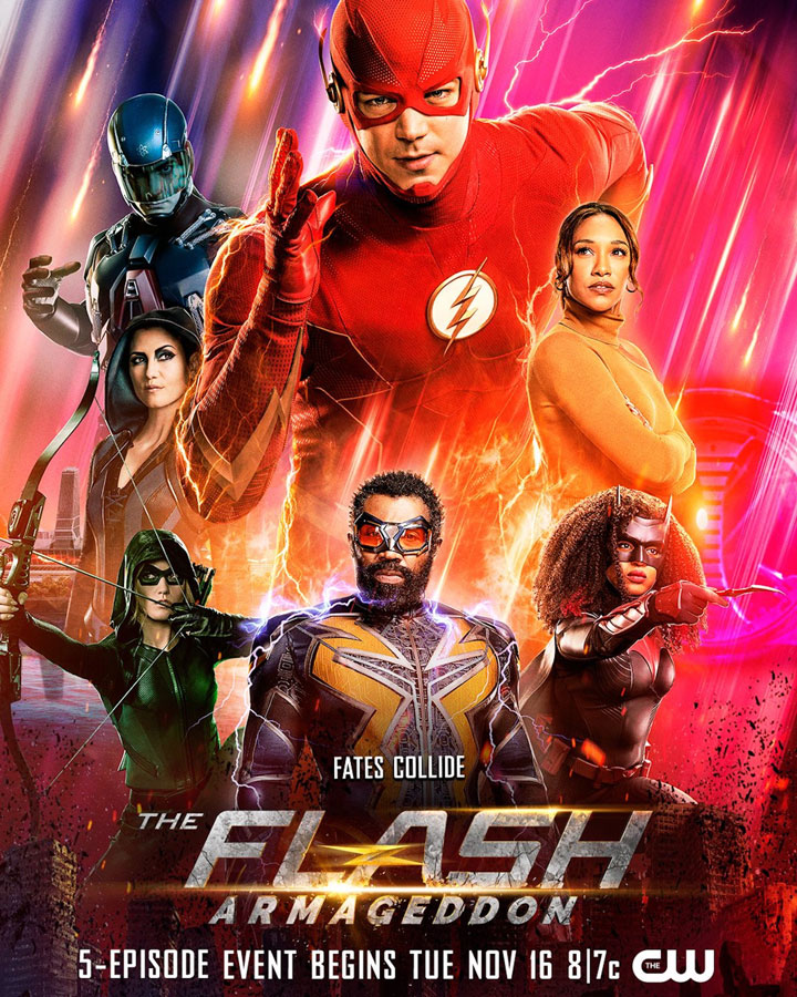 The Flash presenta el póster del evento Armageddon