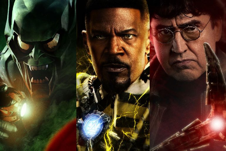 Electro, Green Goblin y Doc Ock en los nuevos pósters de Spider-Man 3