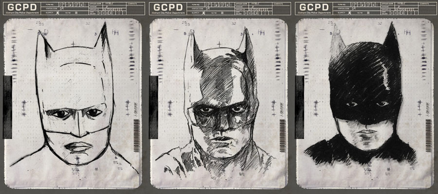 Juega con Riddler y descubre los bocetos de The Batman que tiene la policía