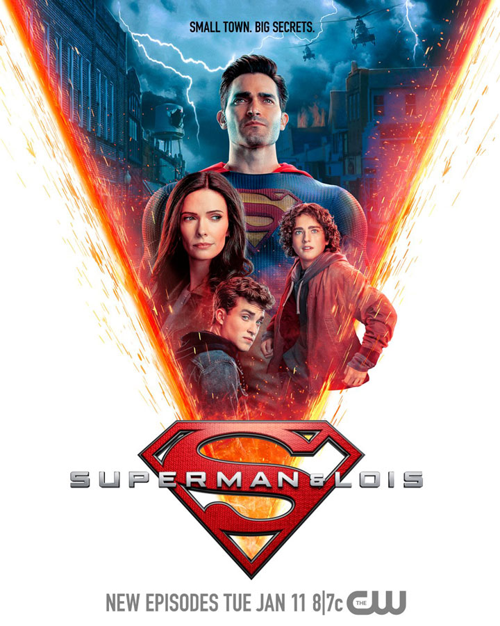 Superman & Lois: el póster de su segunda temporada hará mejor tu día