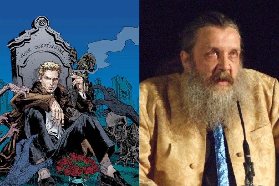 The Day Alan Moore Met John Constantine In Real Life Bullfrag