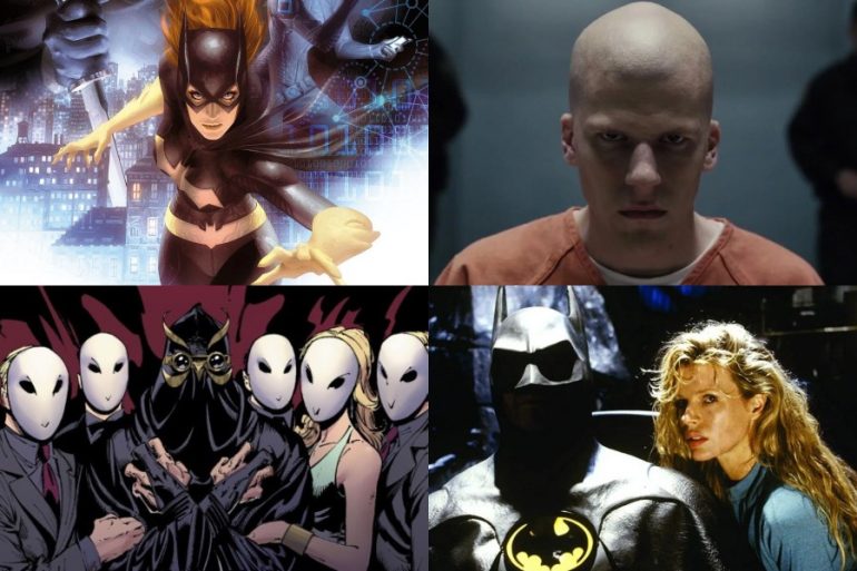 Lex Luthor, Vicky Vale y la Corte de los Buhos en el set de Batgirl