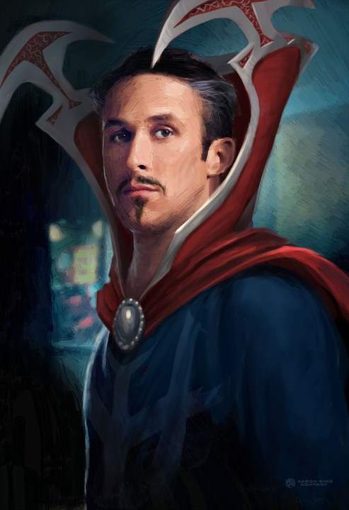 ¿Cómo se hubiera visto Ryan Gosling como Doctor Strange?