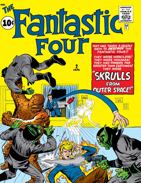 Spider-Man, Hulk y otros personajes de Marvel creados en 1962