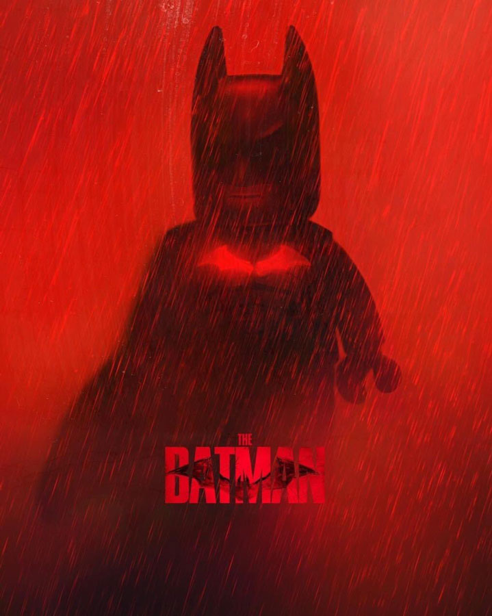 LEGO Batman presenta su genial versión del póster de Battinson