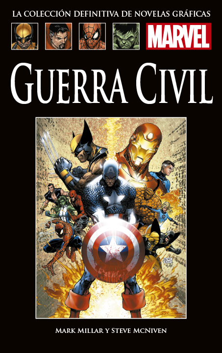 La Colección Definitiva de Novelas Gráficas de Marvel – Guerra Civil