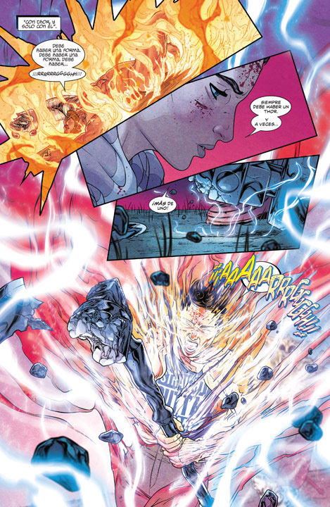 Más detalles del Mjolnir en Thor: Love and Thunder