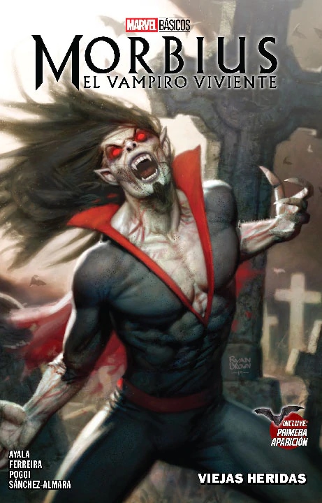 Marvel Básicos – 'Morbius El Vampiro Viviente: Viejas Heridas' SMASH Tienda de comics