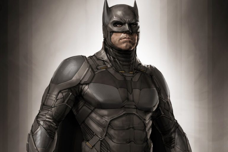 Arte conceptual devela el traje que Batman usaría en la cinta de Ben Affleck
