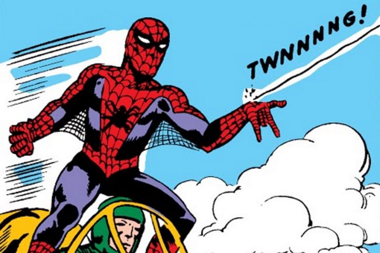 El traje original de Spider-Man de Steve Ditko iba a tener otros colores