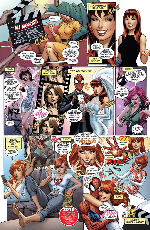 La artista mexicana Jan Bazaldúa recreó una de las portadas de Spider-Man más famosas, la cual está protagonizada por Mary Jane Watson.