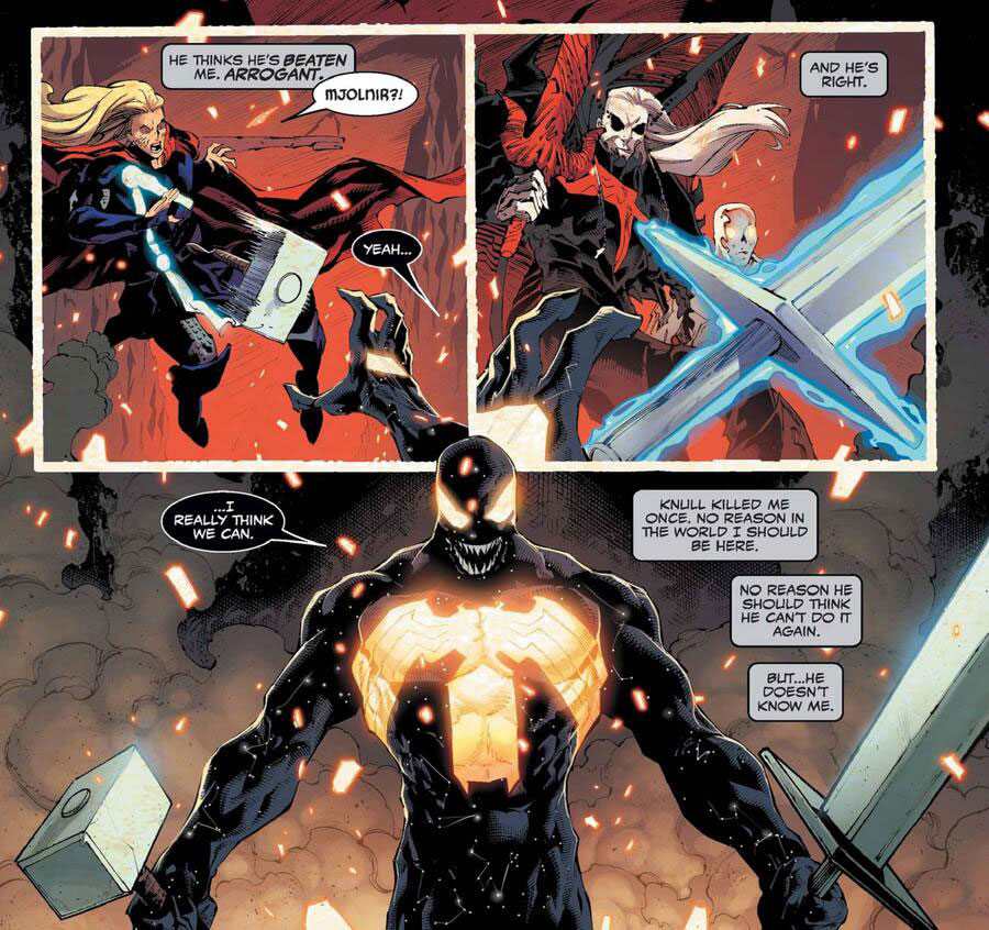 Venom, Black Widow y otros personajes Marvel que han empuñado el martillo de Thor