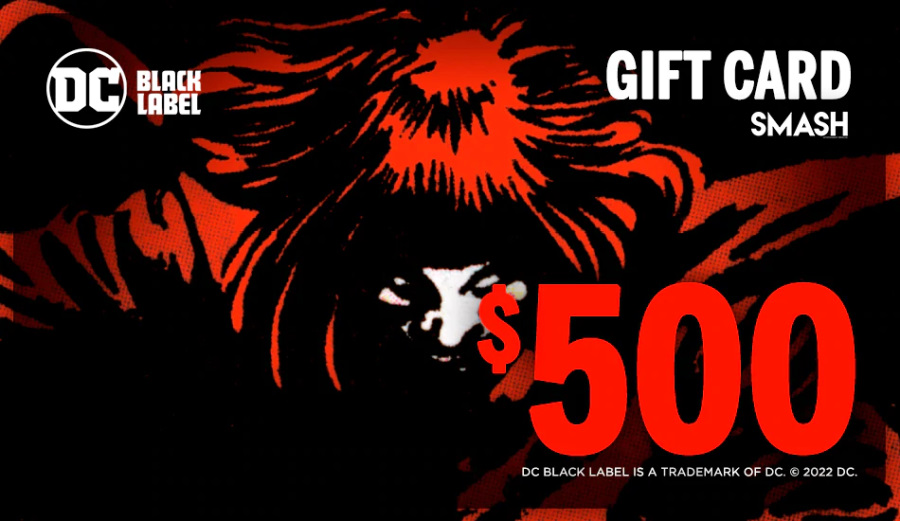 Discover the DC Black Label / SMASH Gift Card! The ideal present for any occasion