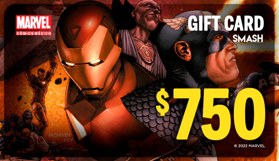 Discover the Marvel / SMASH Gift Card! The ideal present for any occasion