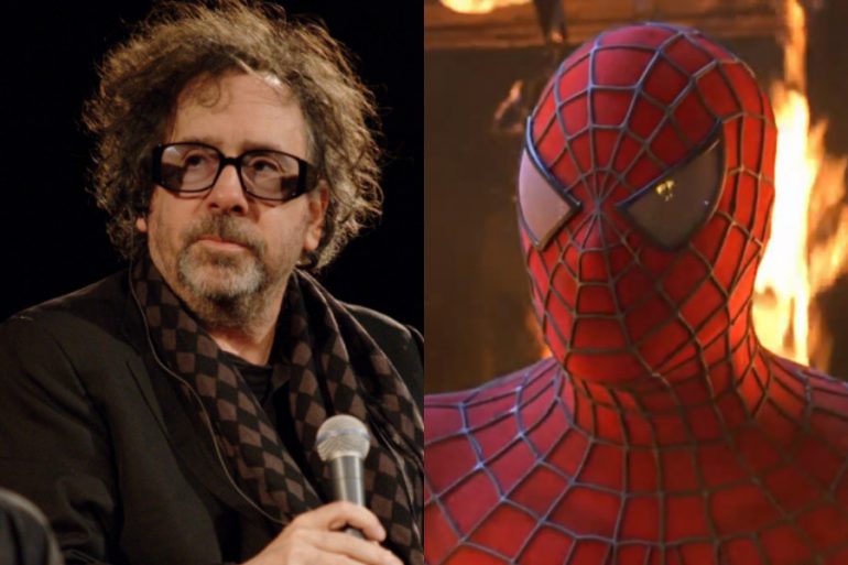 Tim Burton rechazó dirigir la primera película de Spider-Man