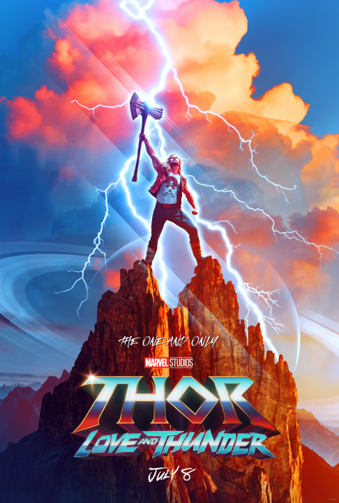 ¡Primer poster oficial de Thor: Love and Thunder!