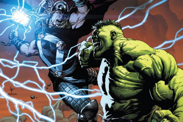 batallas memorables entre Hulk y Thor