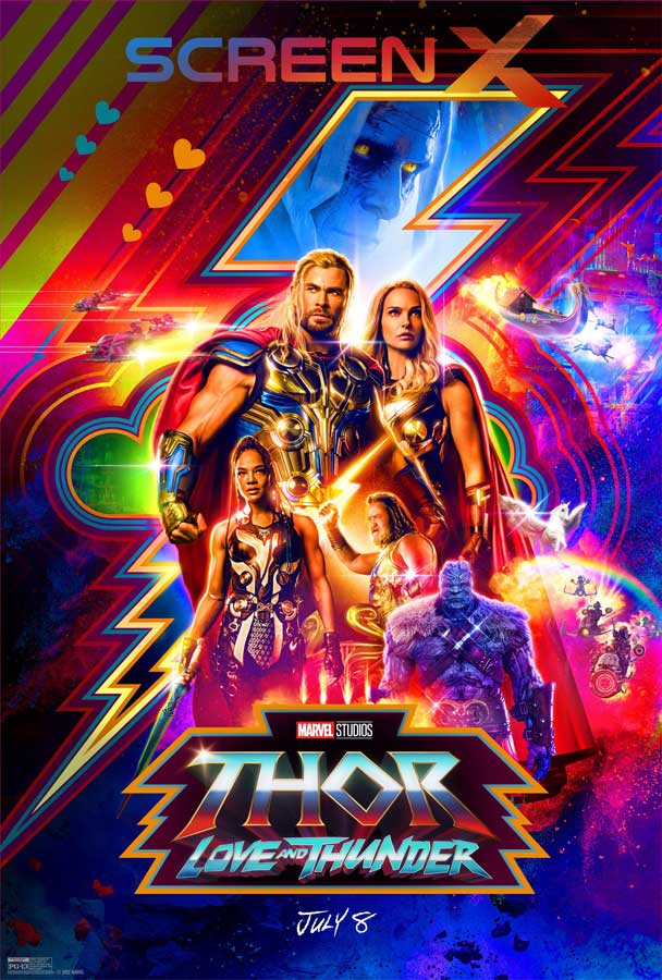 Rockea con los nuevos carteles de Thor: Love and Thunder