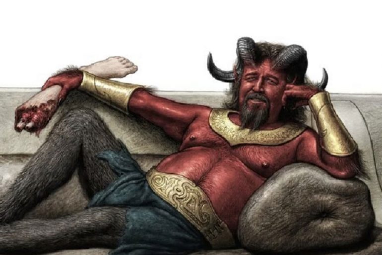 Arte conceptual revela que Russell Crowe casi interpretó a un demonio (¿Mephisto?)