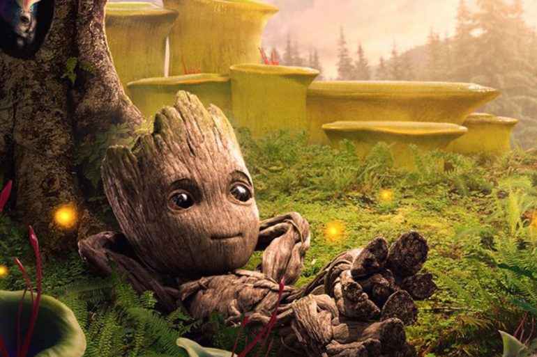 I Am Groot: su primer tráiler y nuevo póster se presentan en la #SDCC