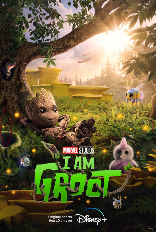 I Am Groot: su primer tráiler y nuevo póster se presentan en la #SDCC