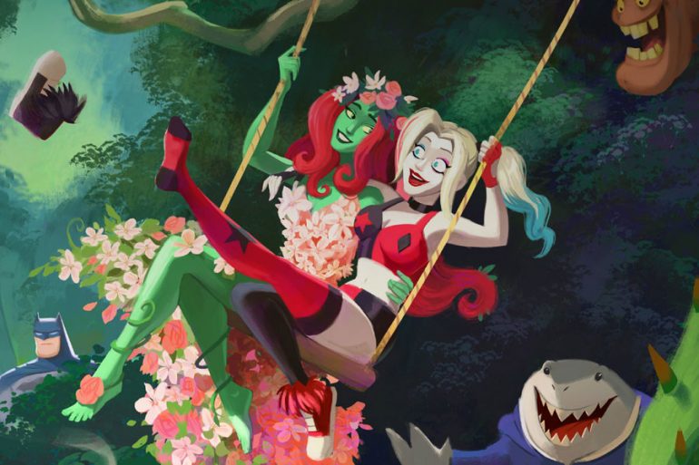 Harley Quinn: Batman, King Shark y Bane en el póster de la temporada 3