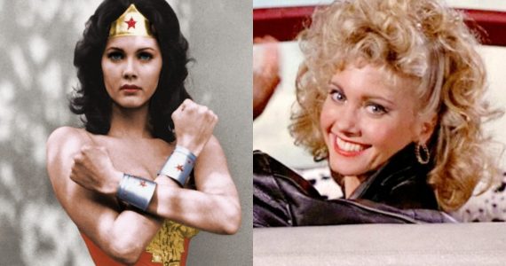 El día que Olivia Newton-John y Wonder Woman protagonizaron un choque de mujeres maravilla