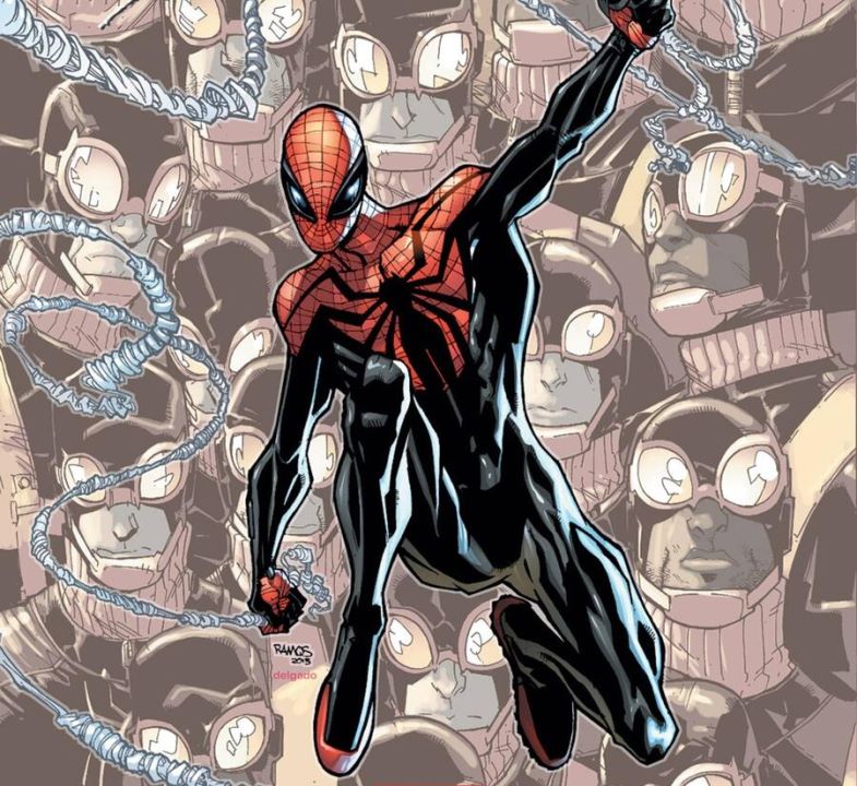 Superior spider man. Человек паук Отто Октавиус костюм. Супериор человек паук. Доктор Октавиус человек паук 2099. Superior Spider-man мультсериал.