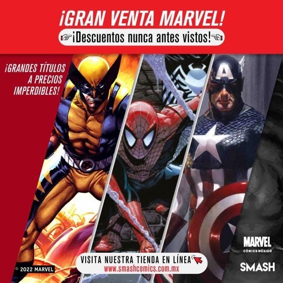 Marvel Venta Especial